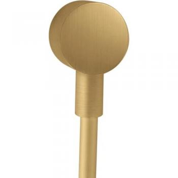 Hansgrohe Axor Starck FixFit: Conector Redondo con Acabado Oro Pulido