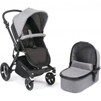 CHIC 4 BABY 163 32 Kombi-Kinderwagen Passo, grau