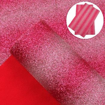 Gradient Fine Glitter Faux Leather Sheets 20x34cm