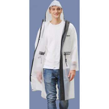 Yuding Transparent Adult Rain Jacket