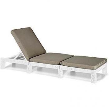 Cuscino Includo Sdraio Keter Daytona Bianco