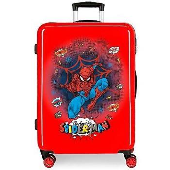 Maleta ABS Mediana Spiderman Pop 70L Rojo