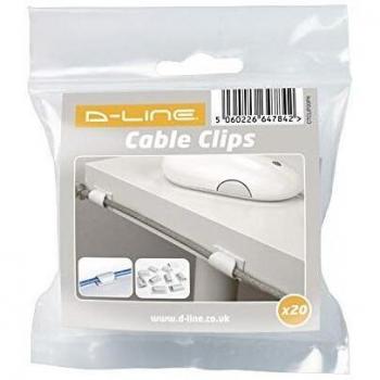 D-Line Self-Adhesive Cable Clips