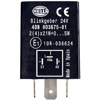 Relé electrónico de 24V HELLA 4DB 003 675-011