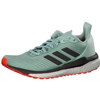 Adidas Damen Solar Drive 19 W Laufschuhe, Blau (Danish Green/Dove Grey/Signal Coral), 38 EU
