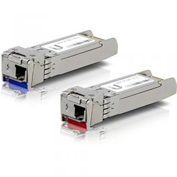 Ubiquiti U Fiber 10 GbE SFP+ BiDirectional, Module Monomode – Pack 2