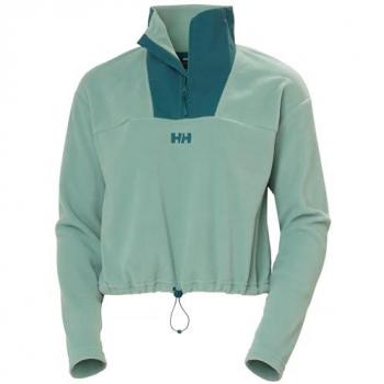 Cactus Green Women's Daybreaker Cropped Fleece by Helly Hansen