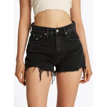 Mini-short denim noir Tommy Jeans
