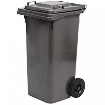 Bidone Esterno 80 Lt Colore Grigio Oscuro