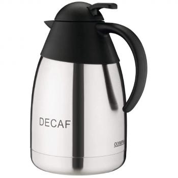 Olympia Vacuum Jug Stainless Steel Domed Lid 1.5L 'Decaf'