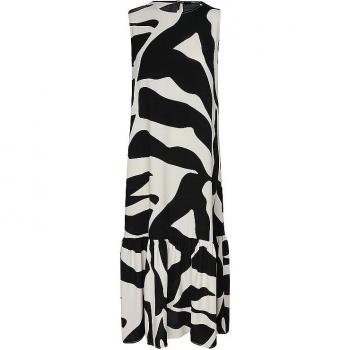 Someday Druckkleid Quolly animal black