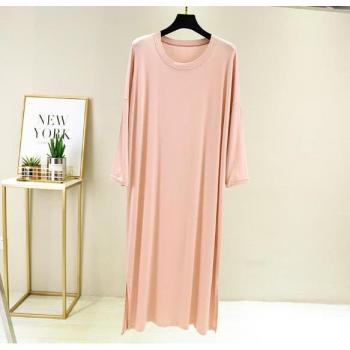Spring Autumn Sleepshirt Dress