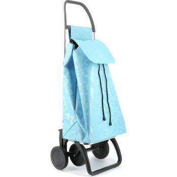 Carro de la compra Saquet Gloria Azul 4 ruedas giratorias