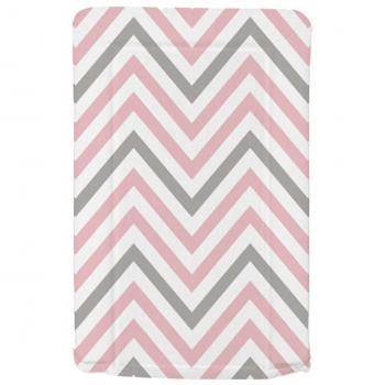 Dynamic Pink Chevron Surface Mat