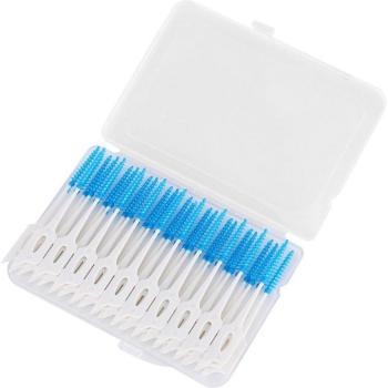 Transparent Oral Care Toothpick & Brush Combo