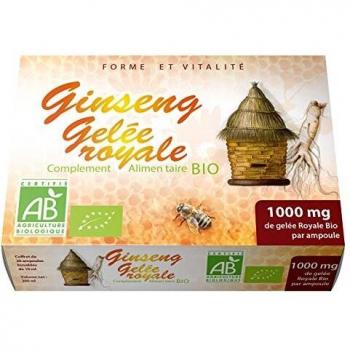 Gelée Royale BIO NaturoConcept 20 ampoules