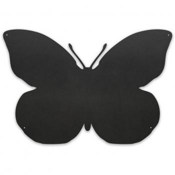 Pizarra Antracita 56x38 cm “Mariposa” con Placa Metálica