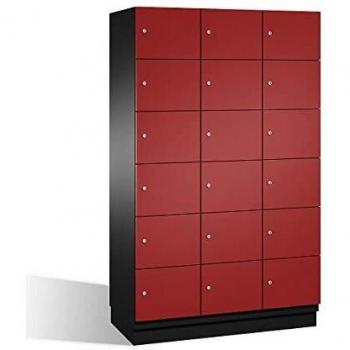 Armadietto Cambio C+P con 18 compartimenti