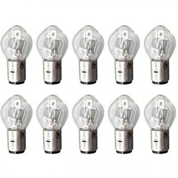 Aisen BA20D Motorcycle Headlamp Bulbs for ATV Bicycle