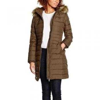 Parka Tommy Hilfiger Thdw Basic Down Coat 3, Mujer, Braun