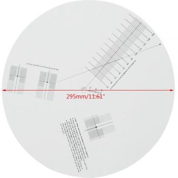 Vinyl Record Alignment Gauge