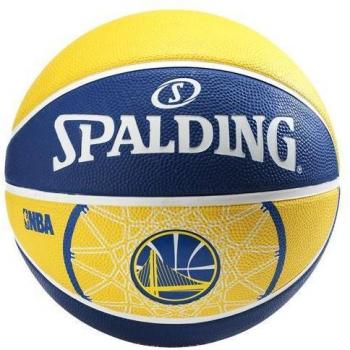 Spalding 83-304Z Basketball – Golden State Warriors, Gelb/Blaue Farbe