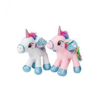 UNICORNO DE PELUCHE 33CM COLORES SURTIDOS