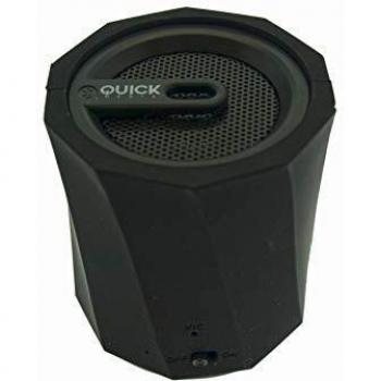 QUICKMEDIA ALTAVOZ INALAMBRICO SILICONA NEGRO