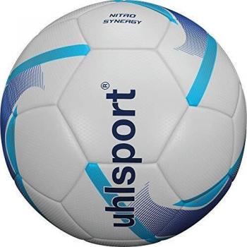 Unisex Synergy Fußball uhlsport – Größe 3 – Weiß/Blau/Cyan