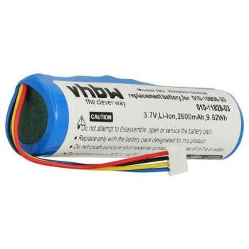 Vhbw 2600 mAh Garmin 361 Replacement Cell – 3.7 V Li‑Ion