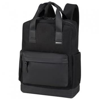 Zaino American Tourister Verde Scuro Arancione Nero