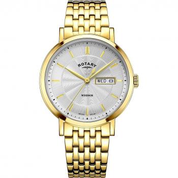 Rotary Windsor 37mm Stainless Steel Watch