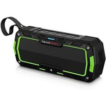 P3 Verde de SoundPEATS: Altavoz Bluetooth Portátil, Potente Sonido e Impresión