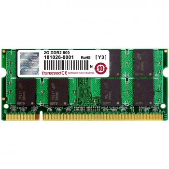 Módulo de Memoria Transcend 2 GB DDR2‑800 800 MHz