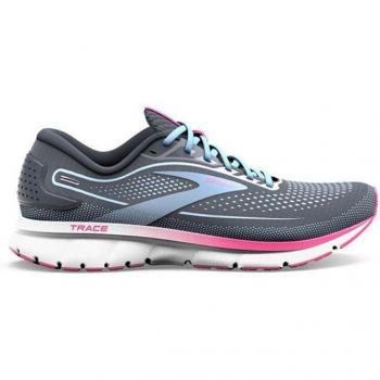 Soles de tracé bleu – Chaussure running femme