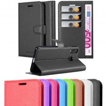 Coperchio Protettivo Cadorabo Galaxy A40 – Nero Carbone