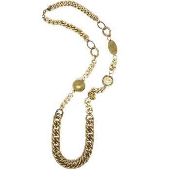 Collier Artigianale “Syracuse” 2 cm Beige