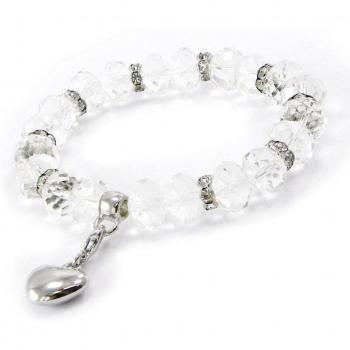Sogni di Lily [I5032] – Bracciale Artigianale Sissi Bianco