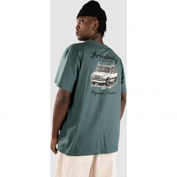 Iriedaily Grünes T-Shirt Jungle Look
