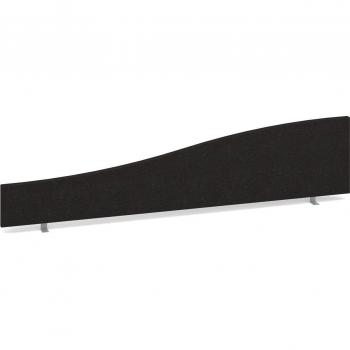 Wave Fabric Enveloped Desk Guardrail 1800mm