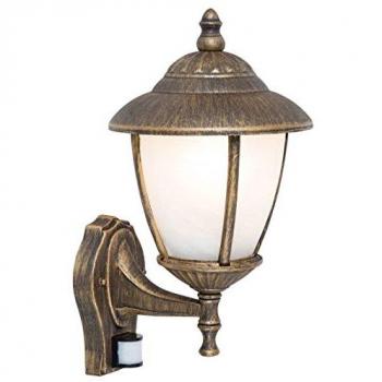 Buiten wandlamp met bewegingsdetectie Rabalux Madrid
