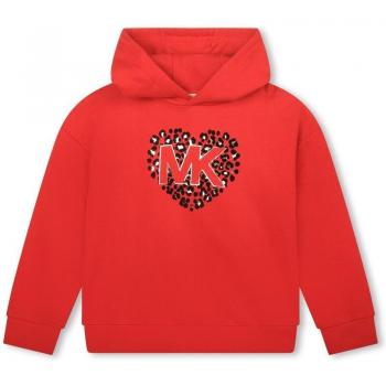 Michael Kors Felpa da bambini R15213 Rosso Regular Fit