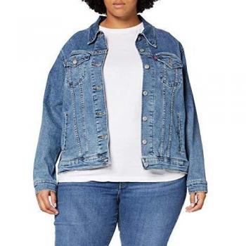 Levi's Plus Size Ex-Boyfriend Trucker Jacket, Azul