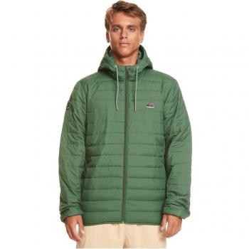 Scaly Jacket con Cappuccio Quiksilver EQYJK04008 – Verde, Taglia Regolare