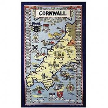 Cornwall Stow Green Tea Towels – Crest Edition
