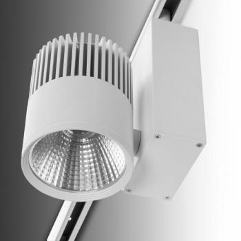GREENICE Foco de Carril LED 40W 3600Lm CRI90 4200ºK Trifásico UGR17 50.000H [JW-TR40W-WHITE-W]