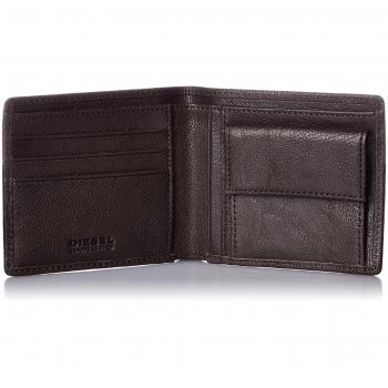 Diesel Jem-J Hiresh S Portefeuille Homme 2x9.5x11 cm Marron