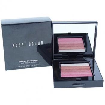 Bobbi Brown Shimmer Brick Compact Highlighter, 05 Rose, 1er Pack (1 x 10 g)