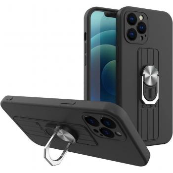 Coque Anneau Pratique en Silicone pour Samsung Galaxy A32 5G