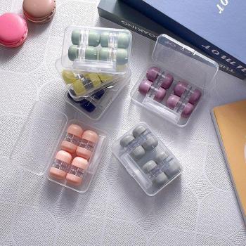Kit de Estuche de Lentes de Contacto con 4 Pares